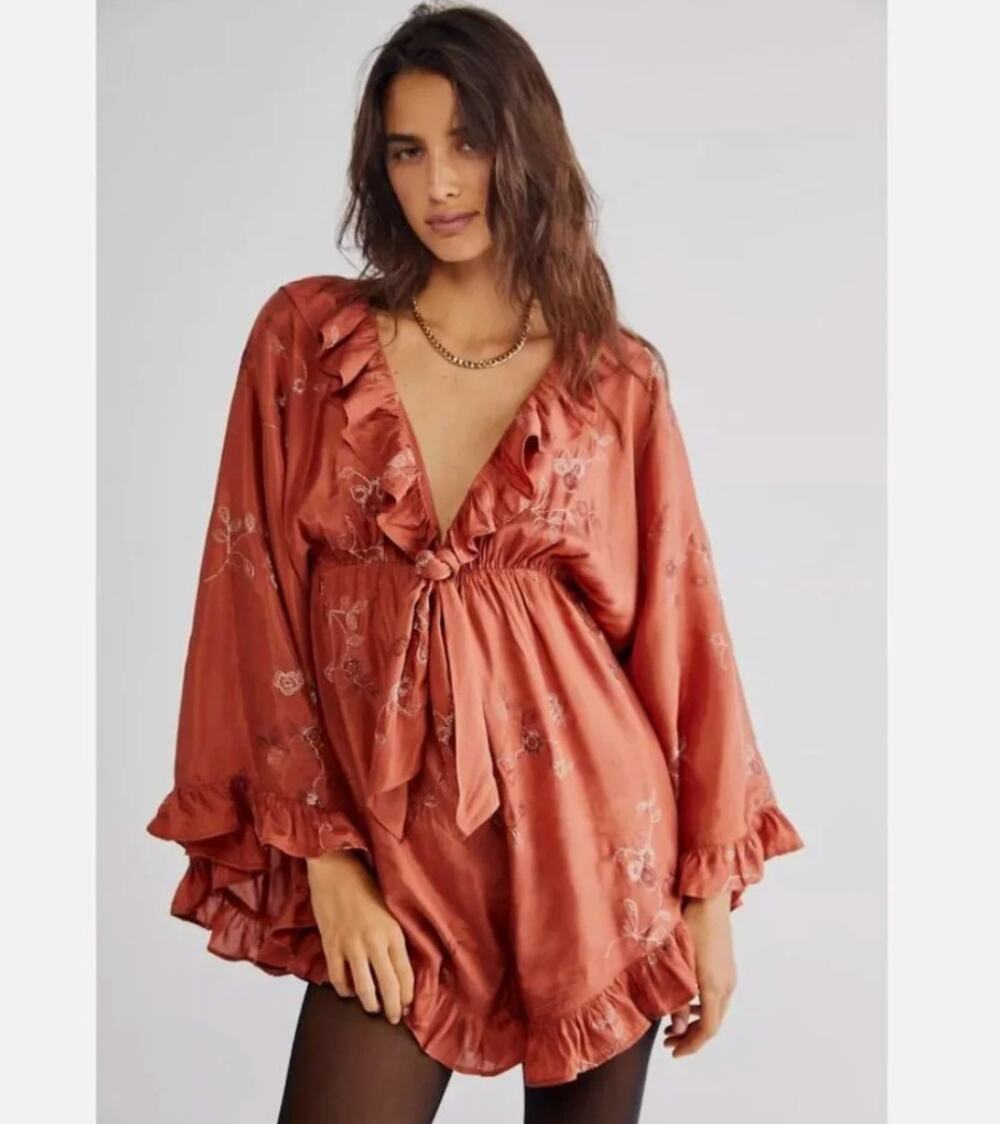 Free People Dance All Night Romper Size M